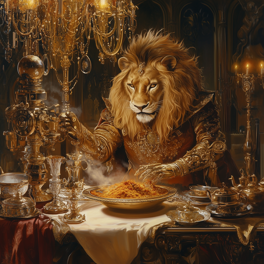 Leo’s Golden Indulgence: Saffron Risotto Fit for a Cosmic King