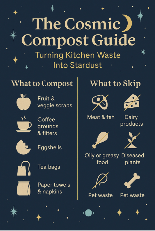 The Cosmic Compost Guide: Turning Kitchen Waste Into Stardust